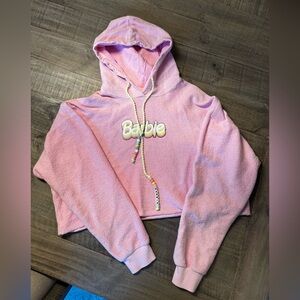Forever 21 Pink Barbie Graphic Hoodie